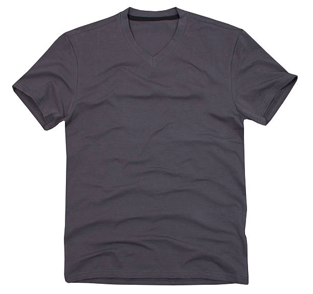 istock Men's t-shirt isolated on white background 466090702