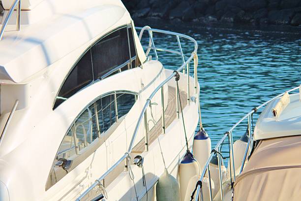 istock Pleasure boat close up. 466091690