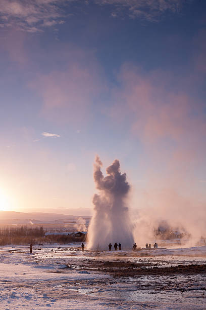 istock Strokkur, Haukadalur geothermal area, Iceland 466092540