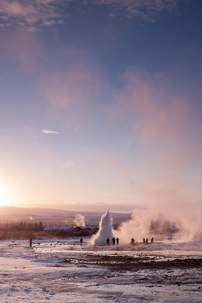 istock Strokkur, Haukadalur geothermal area, Iceland 466092546