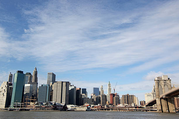 istock Manhattan and Brooklyn Bridge, New York, USA 466092698