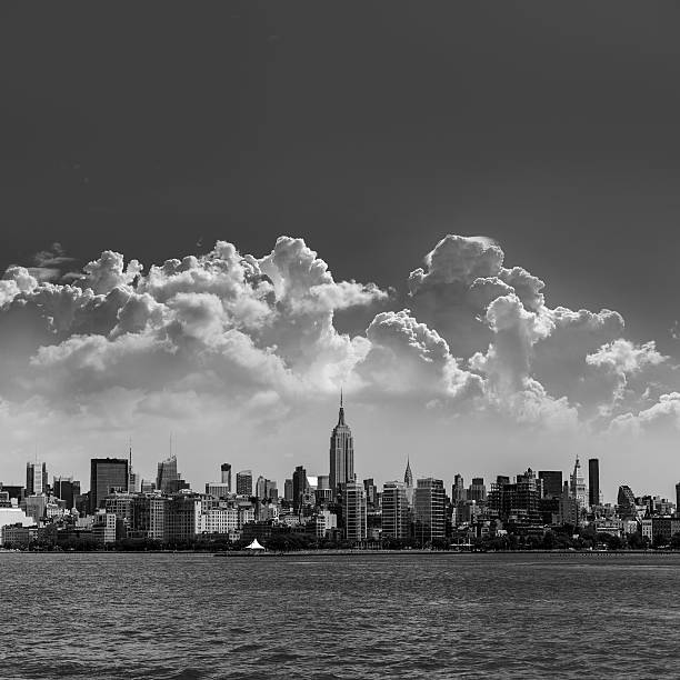 istock Manhattan New York skyline from Hudson River 466092754