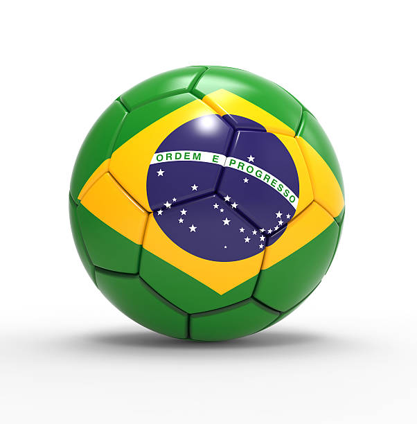 istock 3d soccer ball with brazil flag 466096934