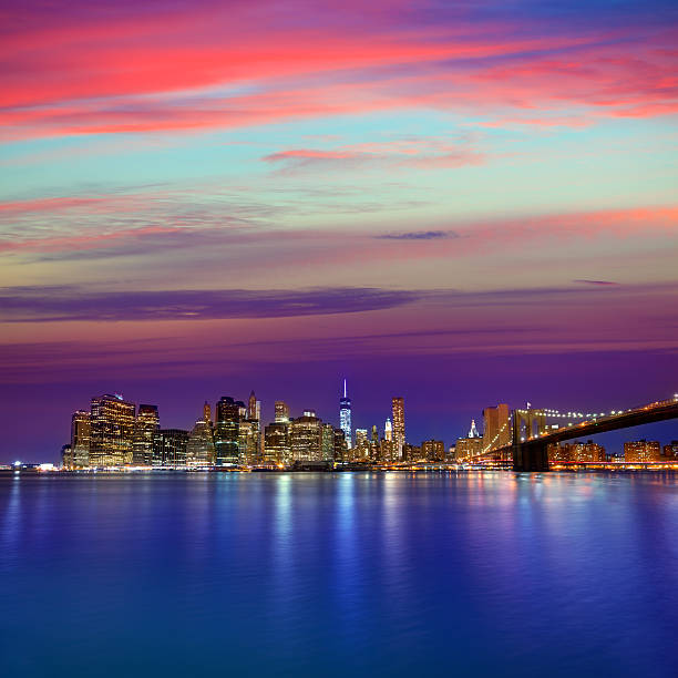 istock Brooklyn Bridge sunset New York Manhattan 466097150
