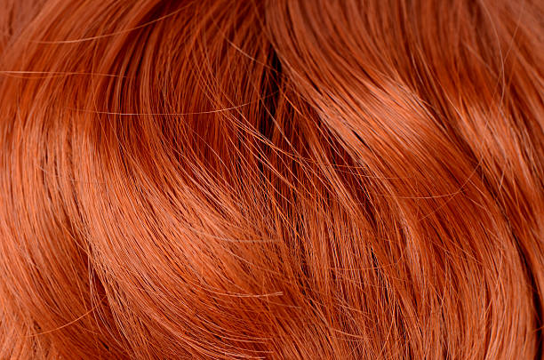 istock Beautiful red hair as a background 466097734