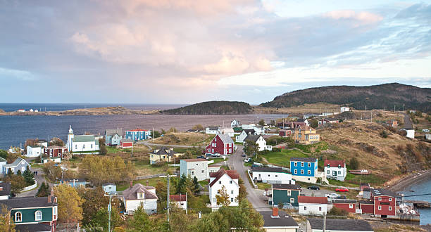 istock Fishing Village in Newfoundland 466098329
