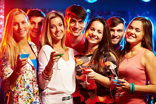 istock Clubbing friends 466099995