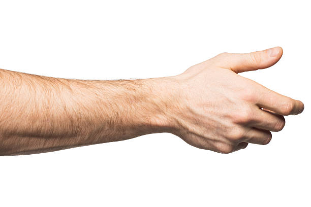 istock A hand of a man reaching out for a handshake 466104416