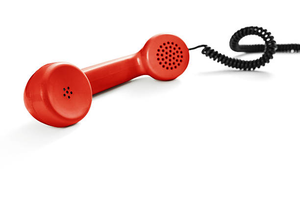 istock Vintage red phone 466105029