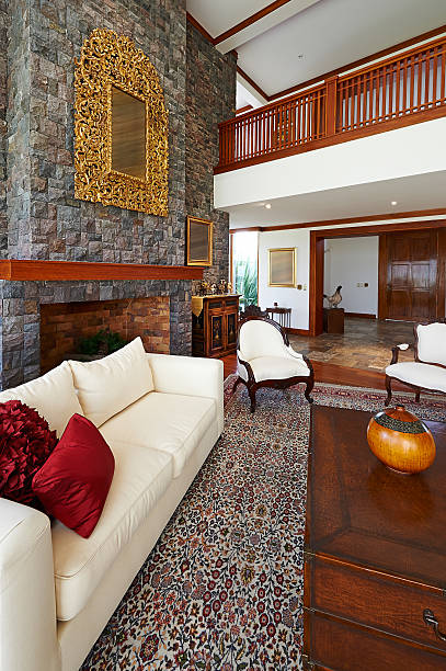 istock Interior design series: classic living room. BIG HOUSE 466105897