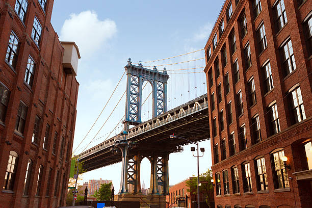 istock Manhattan Bridge New York NY NYC from Brooklyn 466111766