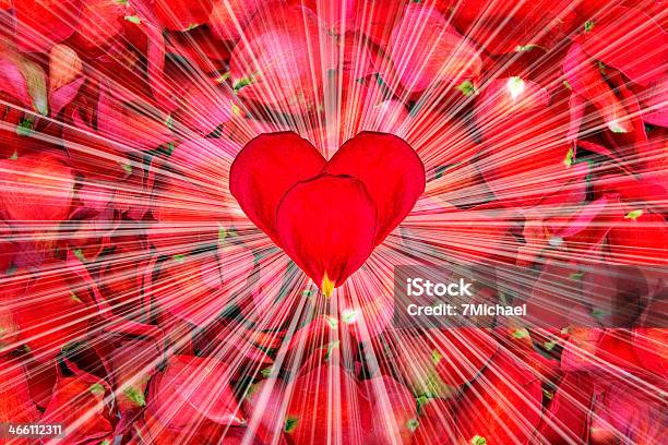 Dried Rose Petal Background With Centred Heart Stock Photo - Download Image  Now - Day, Horizontal, Human Heart - iStock