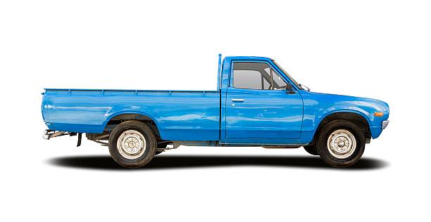 istock Old Japanese pick-up truck 466112582