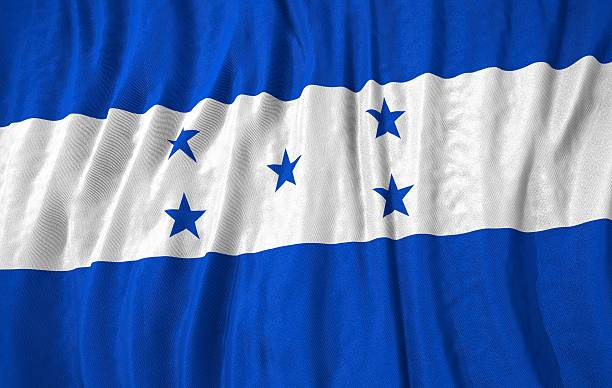 istock Honduras flag 3D illustration 466112916