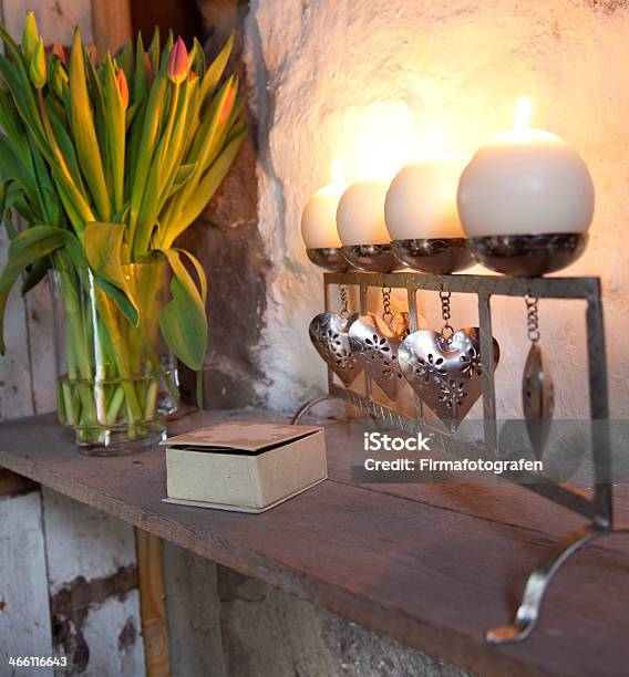 Candles Stock Photo - Download Image Now - Burning, Candle, Cottage