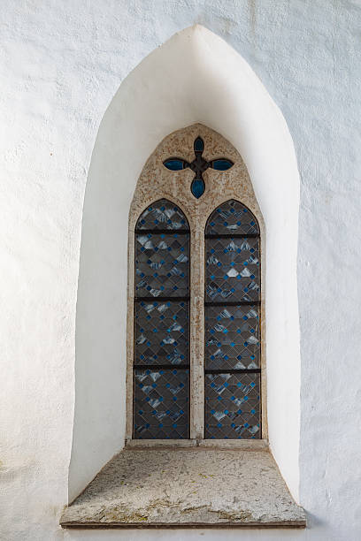 istock The mosaics in the medieval church 466124880