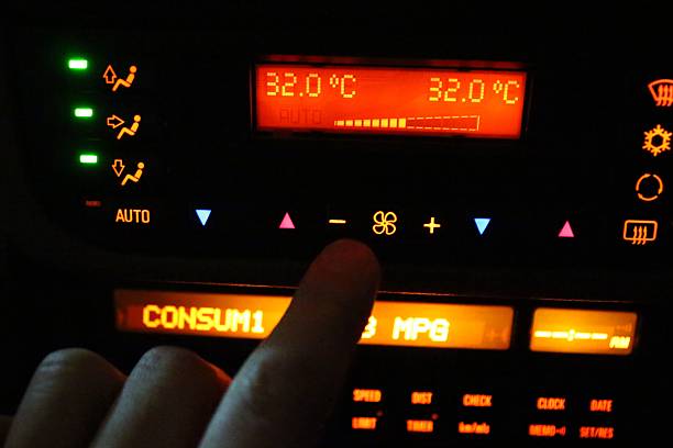 istock Car air conditioner regulation 466126316