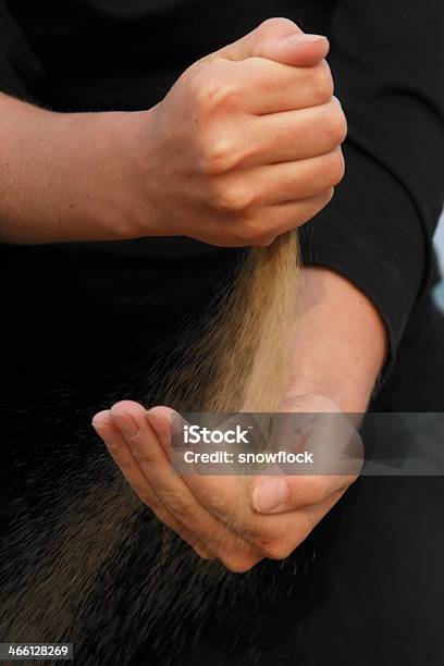 Time Runs Loss Lost Stock Photo - Download Image Now - Animal Body Part, Animal Hand, Beach
