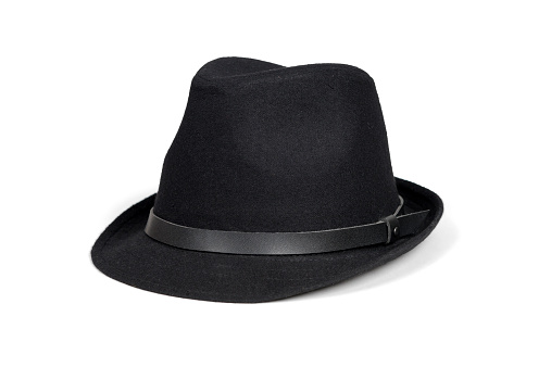 Sombrero de moda negro photo