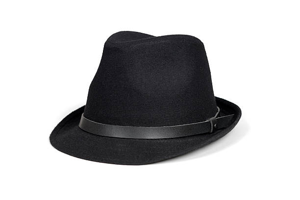 istock Black fashion hat 466130294