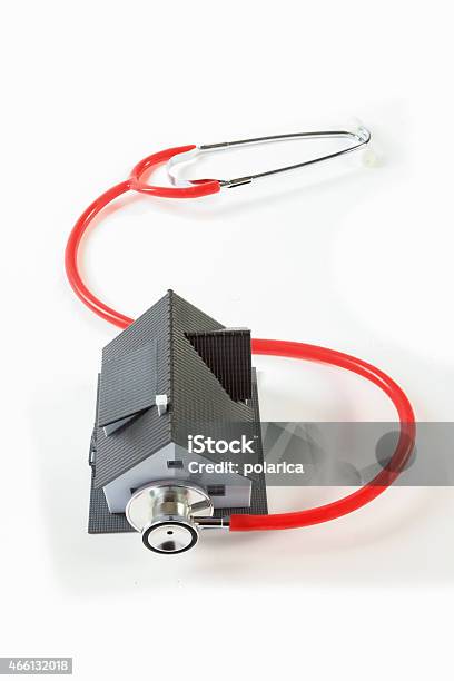 Healthy House Series Stock Photo - Download Image Now - House, Stethoscope, 2015