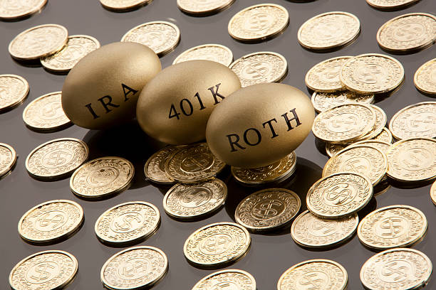 Investing in your retirement Investing in your retirement gold in a roth ira stock pictures, royalty-free photos & images