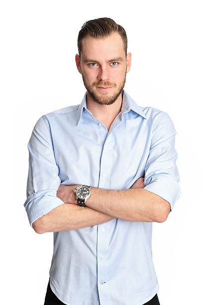 istock Man with arms crossed 466132596