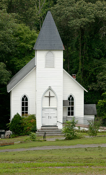 istock Old Country Church 466133879