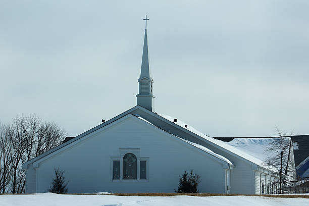istock Kentucky Church in Winter 466135036
