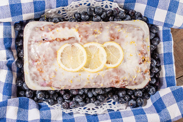Blueberry lemon cofffee cake