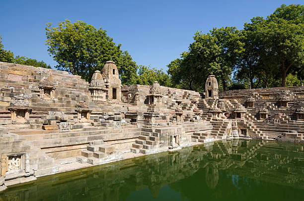 istock Stepwell at Sun Temple Modhera in Ahmedabad 466137474
