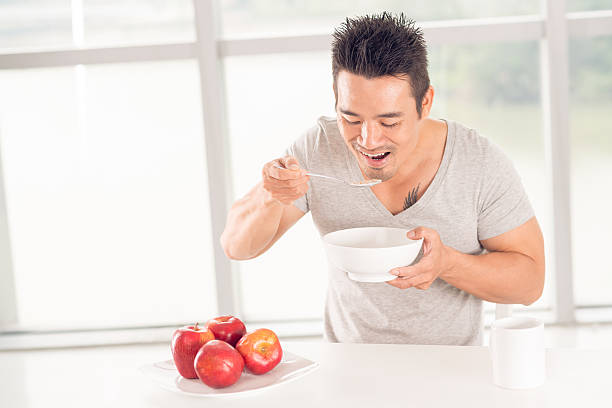 istock Spoonful of porridge 466137689