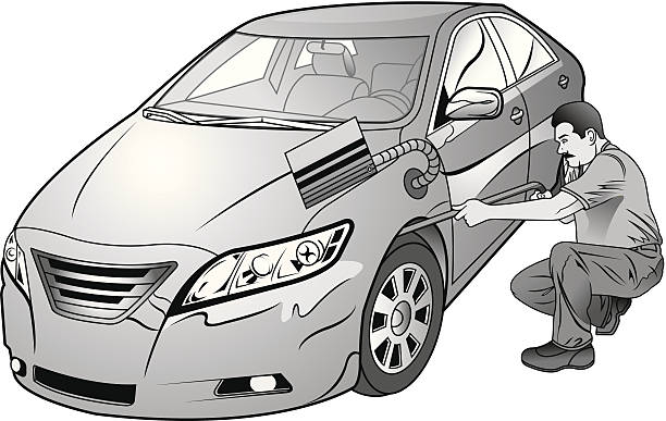 10+ Paintless Dent Stock Illustrations, Royalty-Free Vector Graphics