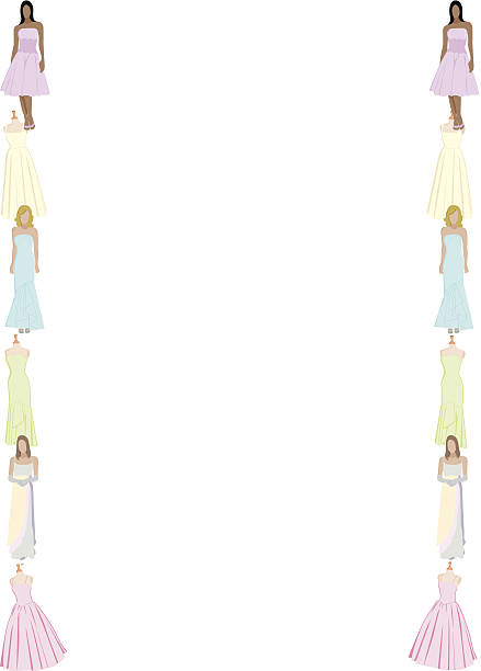 Prom Cut Out 180+ Cut Out Prom Dresses Stock Illustrations, Royalty-Free Vector ...