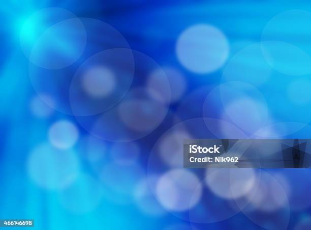 Radial Abstract Blue Background Light Bokehblur Stock Photo - Download Image Now - 2015, Abstract, Backgrounds