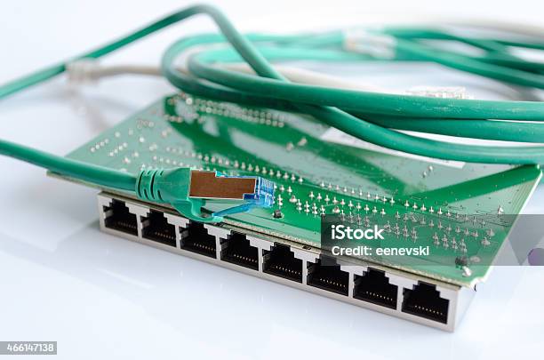 Network Patchcord Stock Photo - Download Image Now - 2015, Abstract, Accessibility