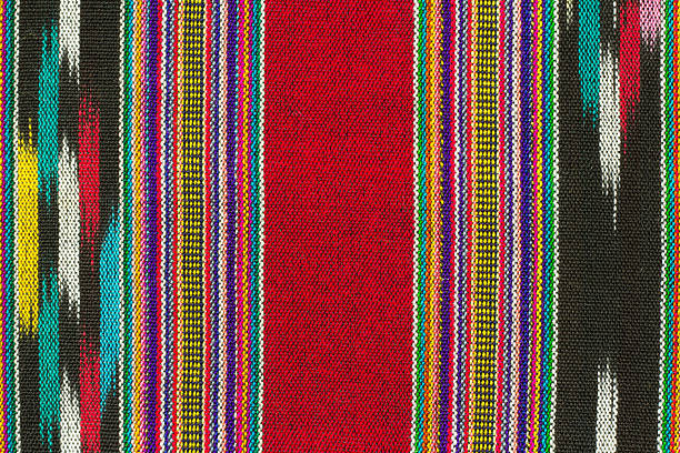istock Colorful loincloth fabric background 466149851