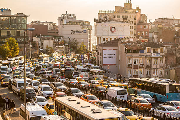 istock Heavy Evening Traffic in Istanbul, Turkey 466149906