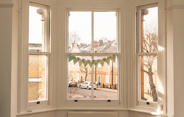 istock Windows of classic victorian British house 466150368