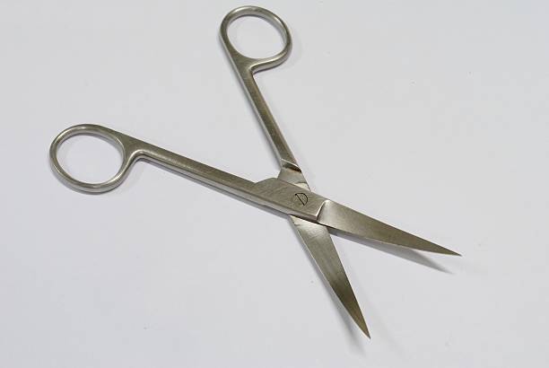 istock Medical equipment Scalpel Surgical tools kit. 466151160