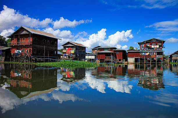 House in Inle lake, Myanmar