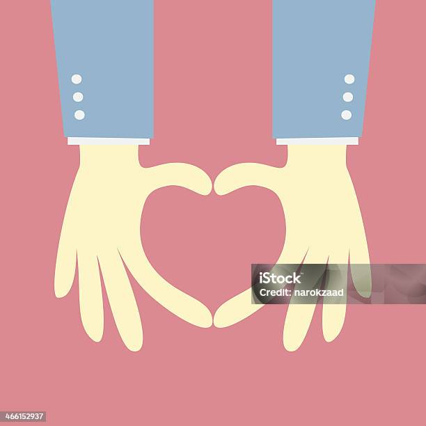 Hand Love Stock Illustration - Download Image Now - Adult, Adults Only, Blue