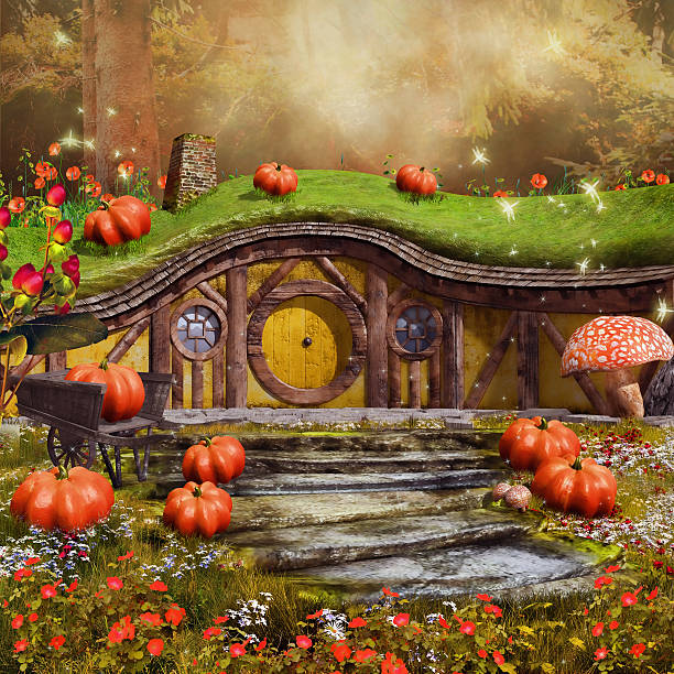 istock Colorful fairytale cottage 466153532