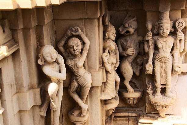 jagdish temple szczegóły - shiva indian culture god hinduism zdjęcia i obrazy z banku zdjęć