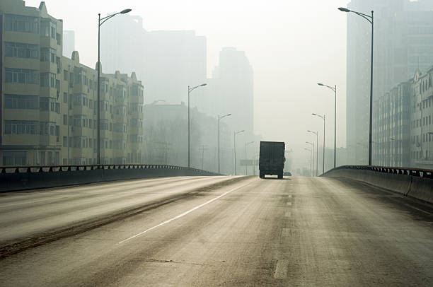 istock Haze in the city 466159126