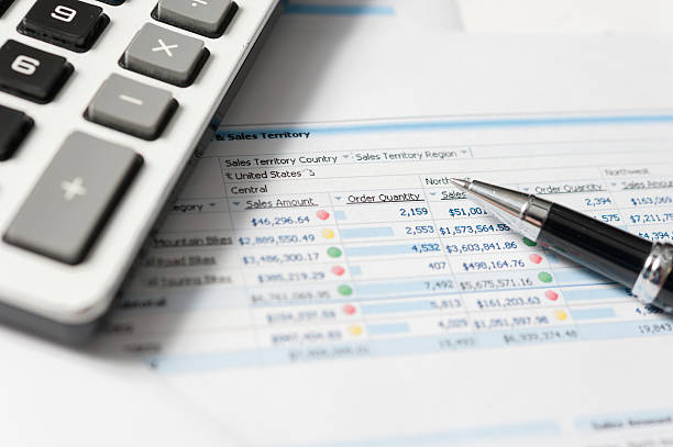 istock Pen and report paper, business conceptual 466159164