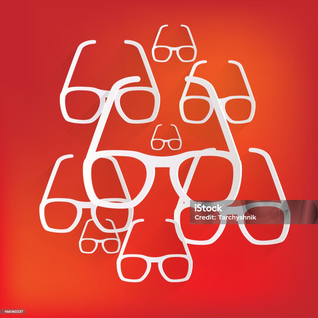 Icône de lunettes - clipart vectoriel de Accessoire libre de droits