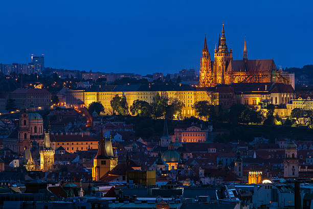 istock Prague at Night, Czech republic 466160477