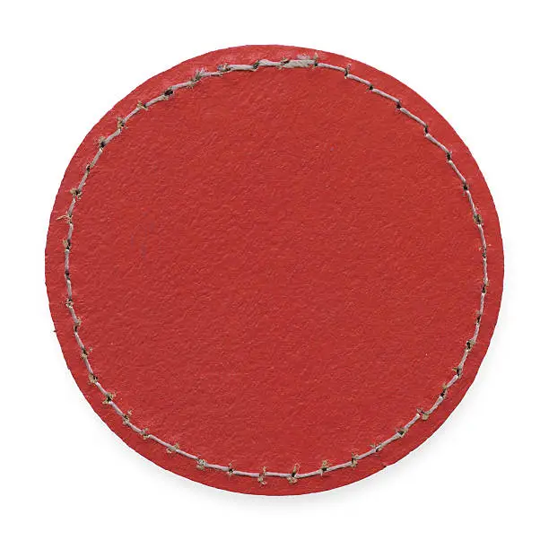 Photo of Circle Leather Clothing Label