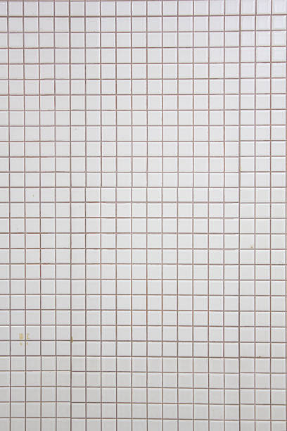 istock White fleeing mosaic with diamonds tiles 466164959